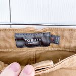 Torrid  High-Rise Mom Straight Tan Jeans with Frayed Hems Photo 4