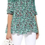 Maje  Lafine Off-Shoulder Smocked Top Sz. 2 (US M) Photo 0