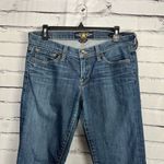Lucky Brand Blue Charlie Ankle Straight Leg Jeans SZ 8/29 High Waist Med Wash Photo 4