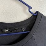 Athleta [] Charcoal Serenity Criss Cross Pullover- Small Photo 7