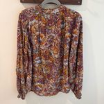 Anthropologie  Maeve Colette Floral Printed Peasant Blouse Medium Photo 4