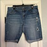 Apt. 9  Women's Size 14 Denim Bermuda Shorts Blue Medium Wash EUC Photo 0