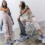 Free People FP Movement Inbound Onesie in Cashmere Size Medium NWT Jumpsuit Photo 0