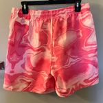 SheIn NWT Romwe Pink/White Tie Dyed Womens Shorts L Photo 4