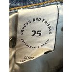Lovers + Friends  Women's Ryan LFJ252-522 Size 25 High Rise Straight Jeans NWT Photo 9