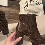 Urban Outfitters Snakeskin Booties Photo 3