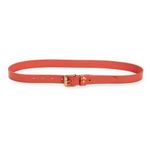 Rebecca Minkoff  Genuine Leather‎ Belt - Size M - Coral/Antique Brass - NWT Photo 7