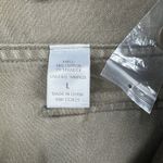 Hudson Gray Women's Wide Leg High Rise Pants Size Large Cropped Green Raw Hem Photo 6