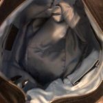 Coach  Oversized Black Charcoal Jacquard Signature C Top Zipper Hobo Shoulder Bag Photo 13