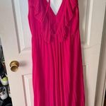 ZARA  Pink Pleated Dress Photo 1
