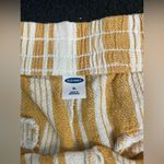 Old Navy‎ Linen blend Striped Yellow and White Women's Shorts size XL Photo 7