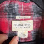 Denim & Supply Ralph Lauren  plaid linen blend Utility button down shirt Photo 2