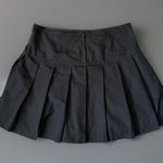 Royal Bones Daang Goodman Black Pleated Chain Detail Goth Skater Skirt ~L Size L Photo 1