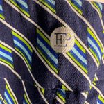 ep pro EPNY Golf Tricolor Dash Diagonal Shorts Inky Blue Multi Fitted Stretch Size M Photo 10