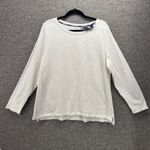 Talbots Womans Shirt Size XL Long Sleeve Preppy Casual Basic Summer Soft Comfy Photo 1