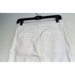 Frame  Womens Jeans Le High Pedal Pusher White Crop Skinny Stretch Size 27 Pocket Photo 3