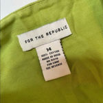 FOR THE REPUBLIC  100 percent cotton green peasant / cottage core boho maxi skirt Photo 1