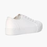 JustFab White Platform Sneaker Photo 1
