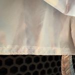 Coldwater Creek  Feather Print Tote - Cream, Brown, Blue Photo 4