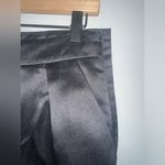8PM Women’s Black Satin Pleated High Waist‎ Wide Leg Long Shorts NWT Size XS Photo 5
