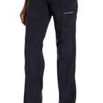 Columbia PFG Omni-Shade Aruba Roll-Up Pants Black Sz 6 Lightweight Hiking Nylon Photo 0