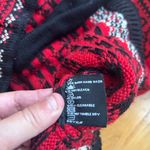Icewear 100% Pure Wool Cardigan Sweater Nordic Fair Isle Red Cabincore Medium Photo 9