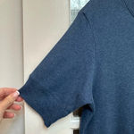 Ralph Lauren Lauren  Dark Teal Sheath Stretchy Bodycon Dress Size L Large Petite Photo 2