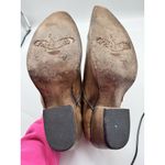 FREEBIRD Wyoming Leather Western Ankle Booties Bronze Distressed Women’s 10 Brown Photo 10