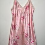 gilligan and o'malley Vintage 90s Gilligan & O’Malley Fairy Floral Lace Chemise Slip Nightie Sz S Photo 11