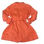 Michael by Michael Kors Orange/Coral Trench Rain Lightweight Coat Sz.Medium GUC Orange Photo 12