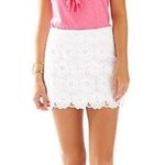 Lilly Pulitzer White Eyelet Tate Mini Skirt Photo 0