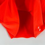 Under Armour  Womens Size S Orange HeatGear Pintuck Short‎ Sleeve Shirt Photo 6