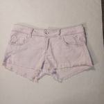 Dollhouse  Lilac Purple Raw Hem Shorts 9 (Juniors) Festival Hippie Boho Casual Photo 2