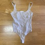 WAYF  Nude Bravado Cupped Minimaist Coastal Cowgirl Balletcore Bodysuit Photo 2