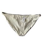 Vitamin A  Stipped Tan/Black/Gold‎ Bikini Bottoms Size 10L Photo 6