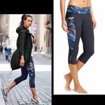 Athleta Be Free Capri Crop Pants Spliced Fire Photo 1