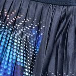 Lucky In Love Novelty Spotlight High Rise Pleated Tennis Skirt Skort Blue Pink M Size M Photo 10