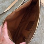 Coach Bone White Pebbled Leather Marlon Hobo Bag Cross Body Classic Photo 4