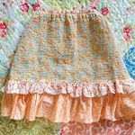 Aerie Smocked Preppy Floral Skirt Photo 0