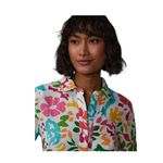 NY&C Floral Print Button Photo 3