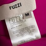 Fuzzi Begonia Pink Sleeveless Ruched Draped Scoop Neck Dress Size Medium Photo 7