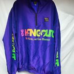 Vintage the hangout purple windbreaker Size L Photo 3