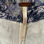 Free People Bohemian Cottage Embroidered Floral Sweet It Is Wide Leg Pants Large Photo 11