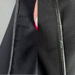 American Vintage Vintage 90s Black Faux Leather 2-Piece Pantsuit 6/8 Corpcore Photo 6