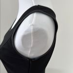 Charming Charlie Black and White A-Line Midi Dress Photo 3