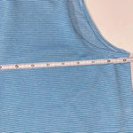 Adidas NWT top women’s medium blue white sleeveless tank top gym clothes workout Photo 9