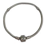 Pandora  Barrel Clasp Bracelet Charm Bead Sterling Silver 7” Photo 0