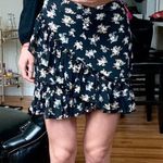 Topshop Floral Ruffle Mini Skirt Photo 0