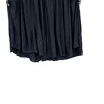 Stella McCartney  Navy Blue Jersey Rope‎ Embroidered Pleated Skirt Size 40 US 4-6 Photo 3