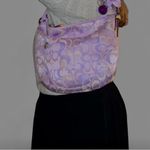 Coach -Rare Purple Ladybug Slouch Bag Photo 1